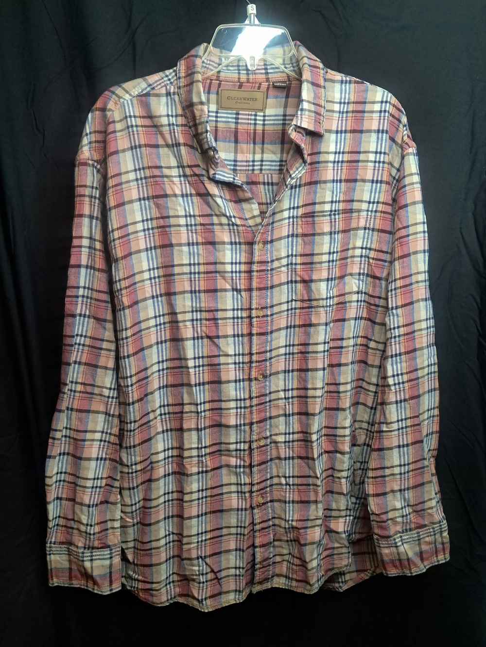Clearwater Outfitters Vintage Plaid Button-Down Shirt